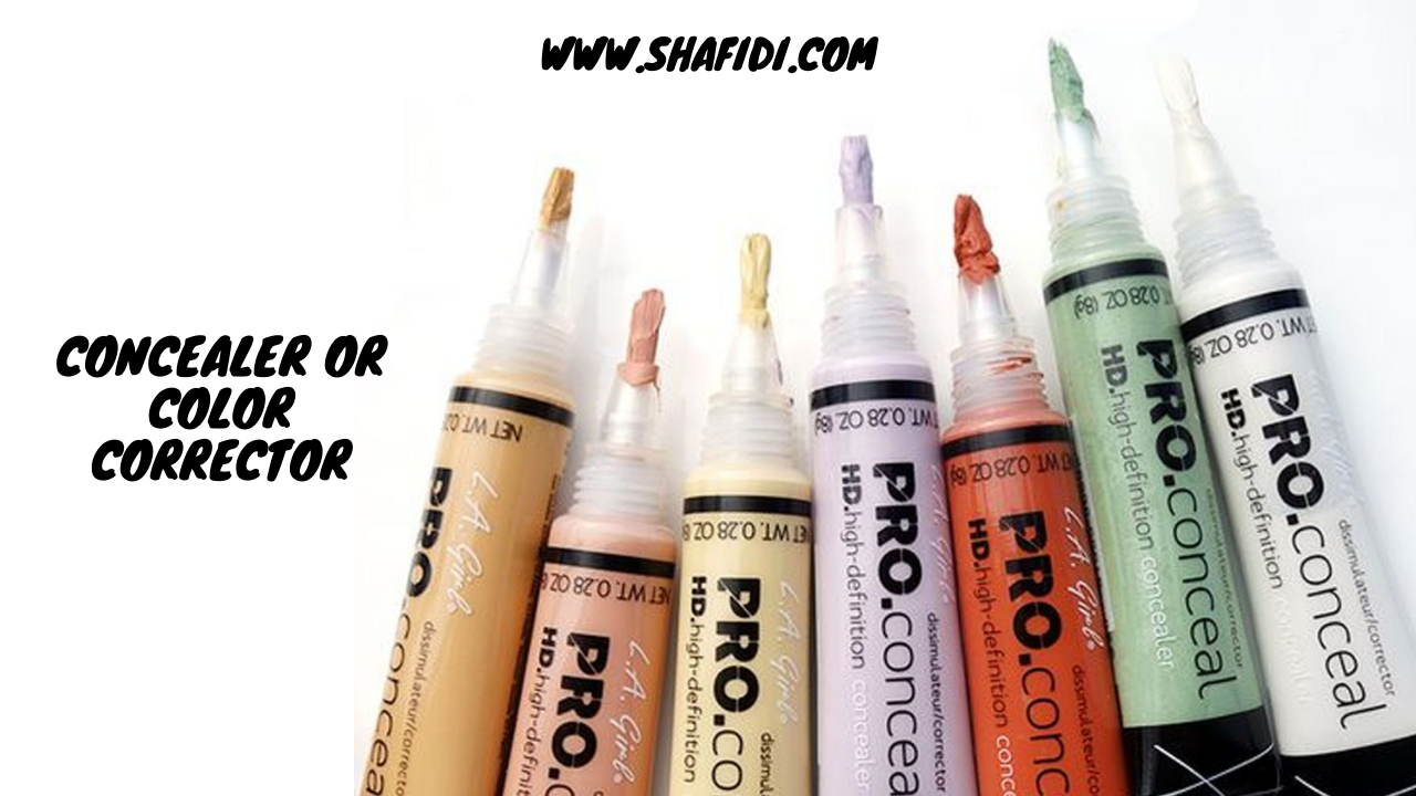 CONCEALER OR COLOR CORRECTOR